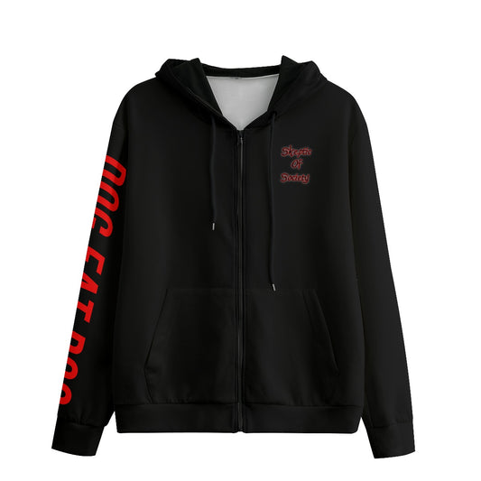 Dog eat dog world Zip Up Hoodie