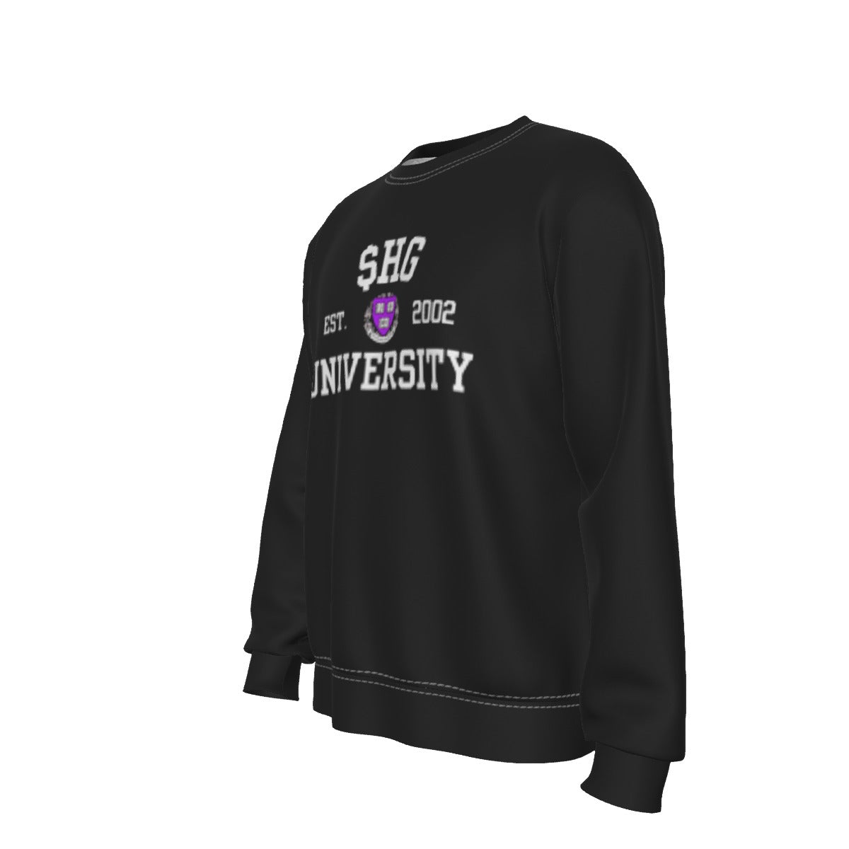 $HG University B/W Fleece Sweatshirt