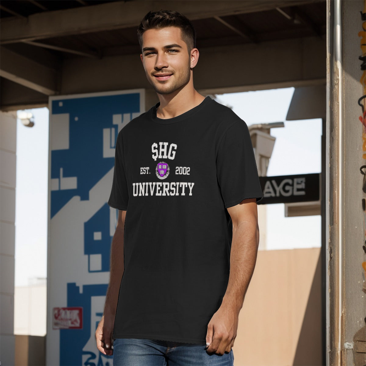 $HG University B/W T-Shirt