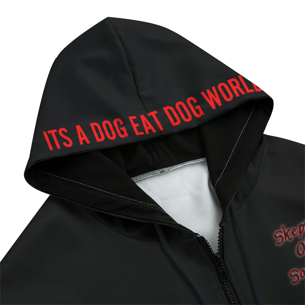 Dog eat dog world Zip Up Hoodie