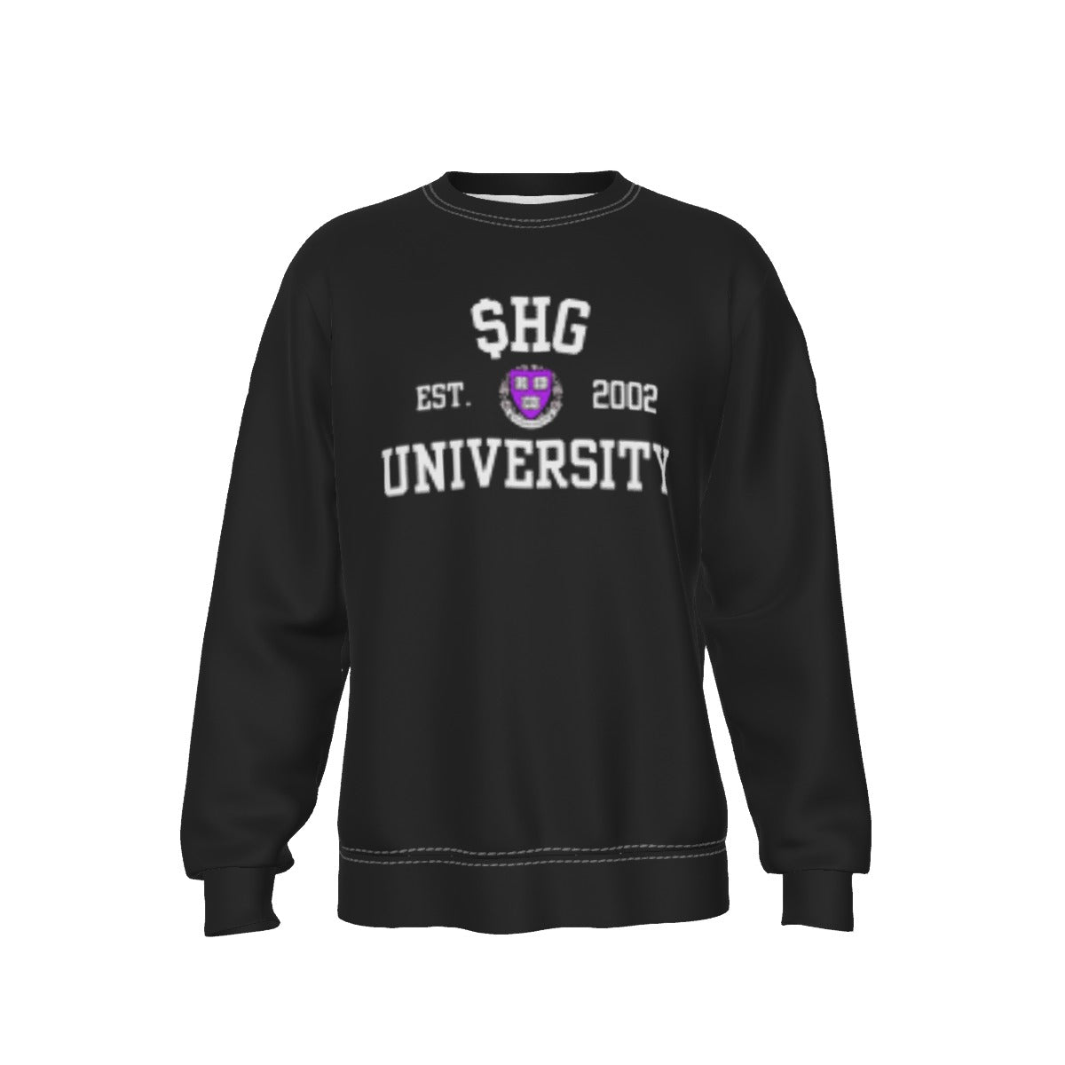 $HG University B/W Fleece Sweatshirt