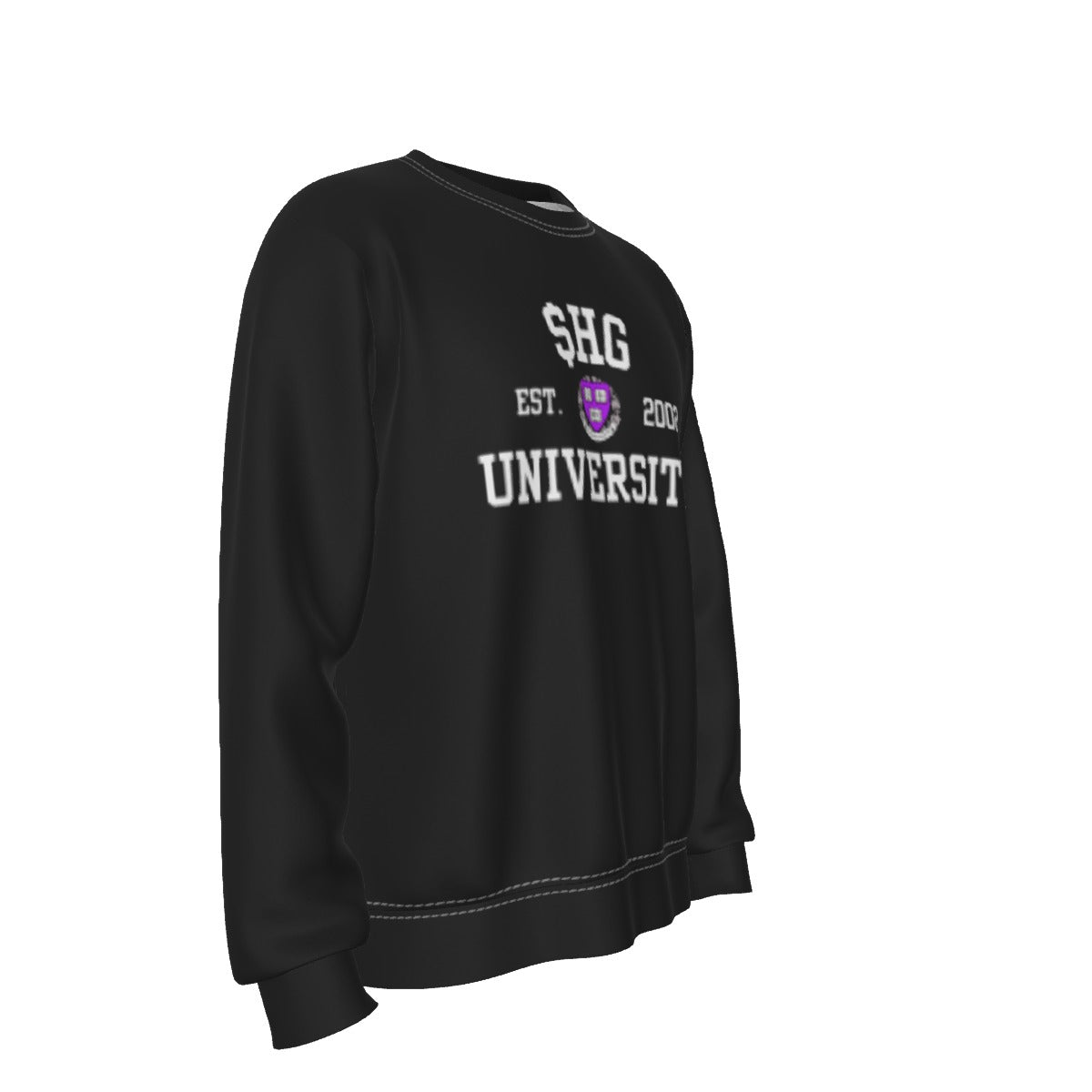 $HG University B/W Fleece Sweatshirt