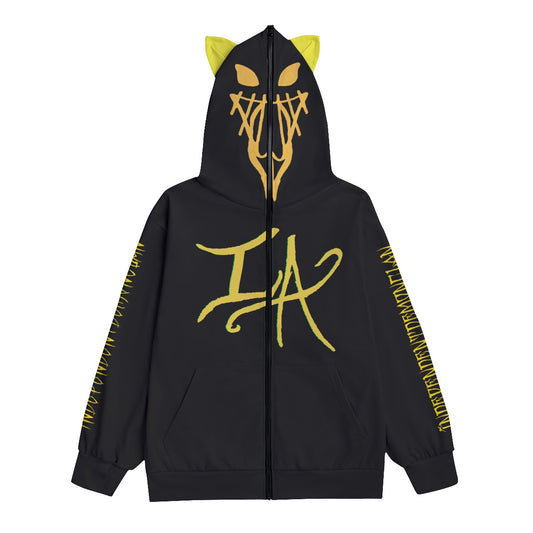 IDC! Hoodie With Zipper Closure